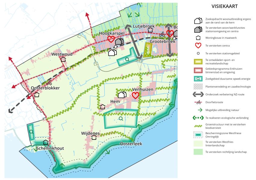 Visiekaart westfries lintenlandschap