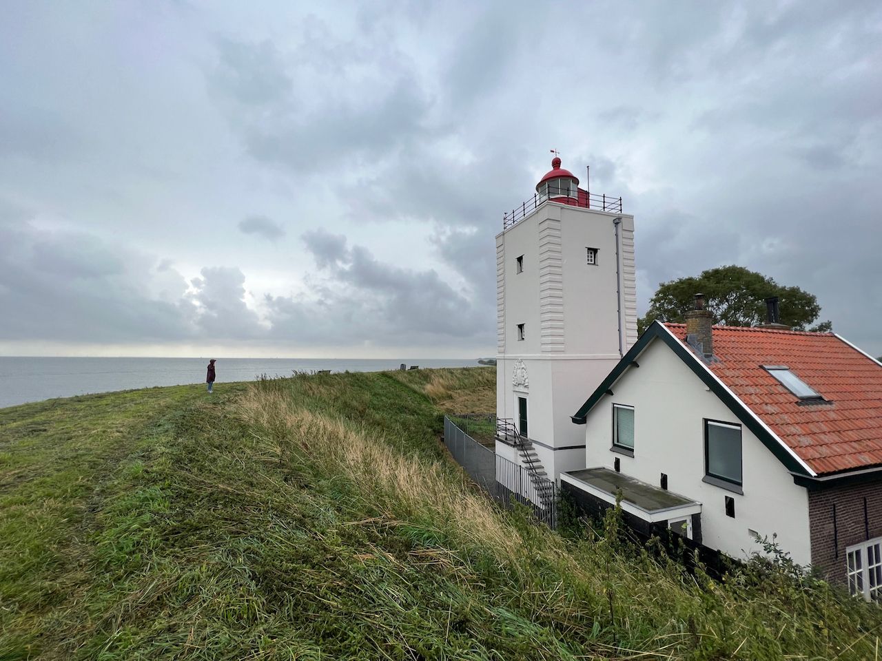 Foto vuurtoren Oosterdijk