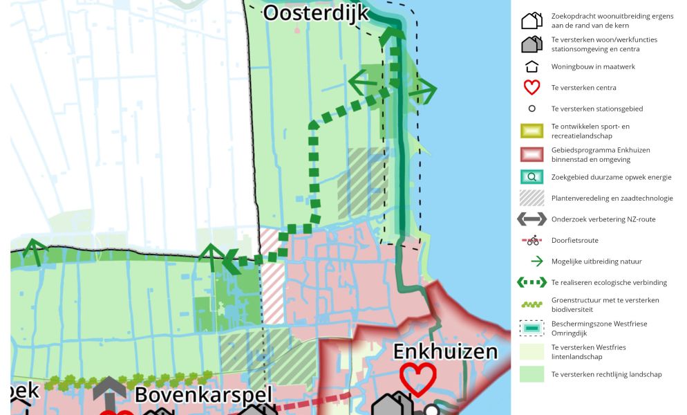 visiekaart overige kernen Oosterdijk